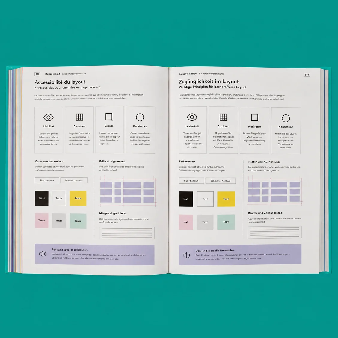 Mise en page et design accessible : design universel, inclusif et pour tous